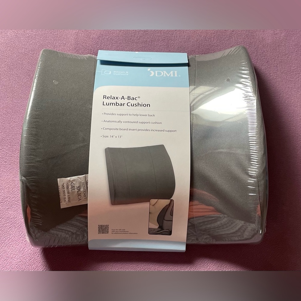 Brand New DMI Relax-A-Bac Lumbar Cushion
